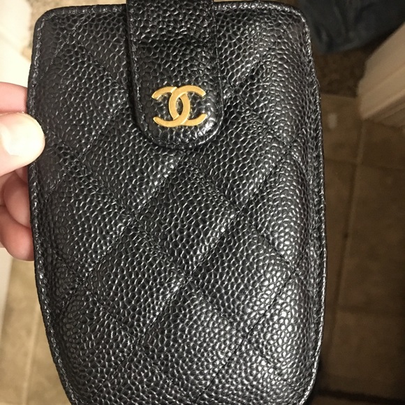 CHANEL Accessories - Chanel phone pouch